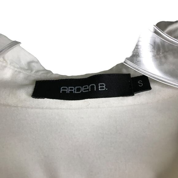 Arden B Blouse Women S Boho Festival Y2K White Cut Out Ruffle V Neck Long Sleeve - Picture 2 of 9